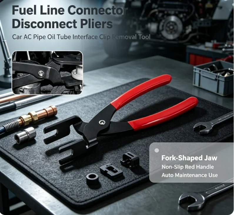 1Pcs Fuel And AC Disconnect Plier Quick Disconnect Tool Plier For Replacing Fuel Air Conditioning Disconnect Pliers