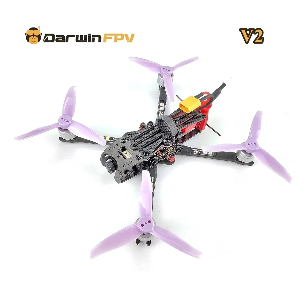 DarwinFPV Baby Ape Pro V2 3 Inch FPV Drone Quadcopters 142mm with Brushless Motor Caddx F4 AIO Flight Controller VTX Propeller