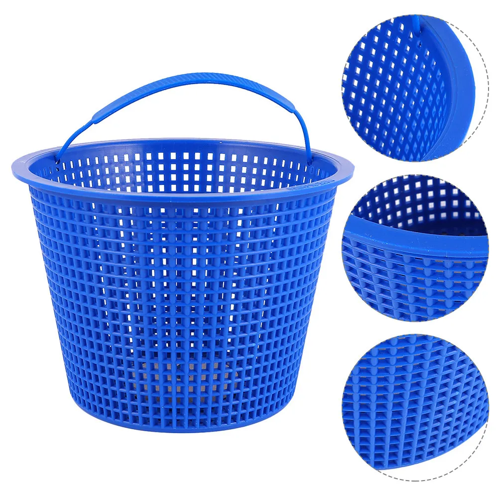 

Swimming Pool Filter Basket Heavy Duty Plastic Pump Basket Garbage Filter for Skimmer Socks Pool Cleaning Tool Easy Clean