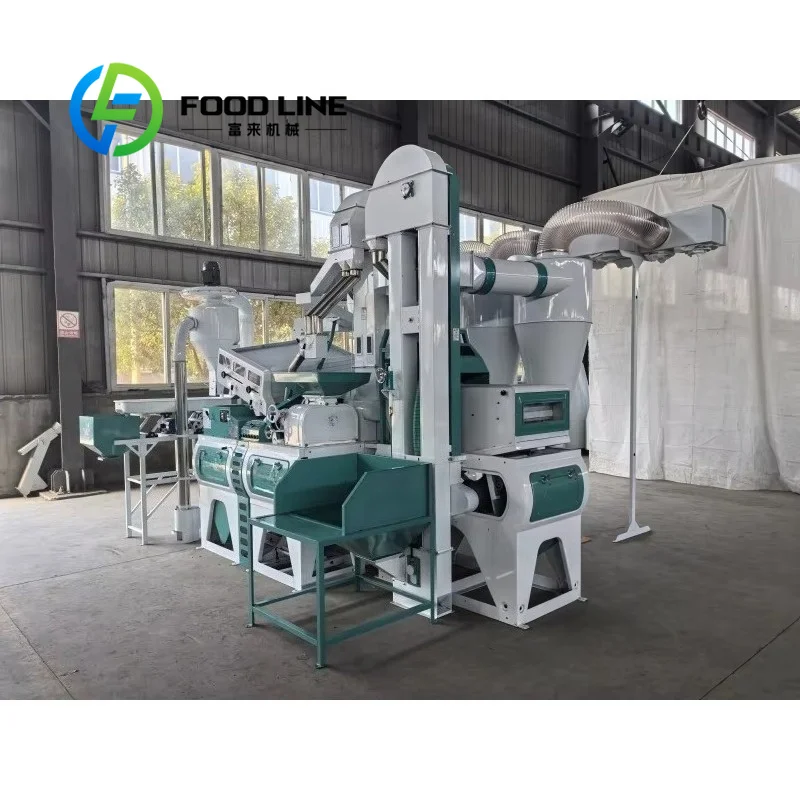 Combined Rice Milling Machine Enhanced Production Capacity Stable High‑Yield Processing All‑In‑One Unit For Peak Rice Harvest