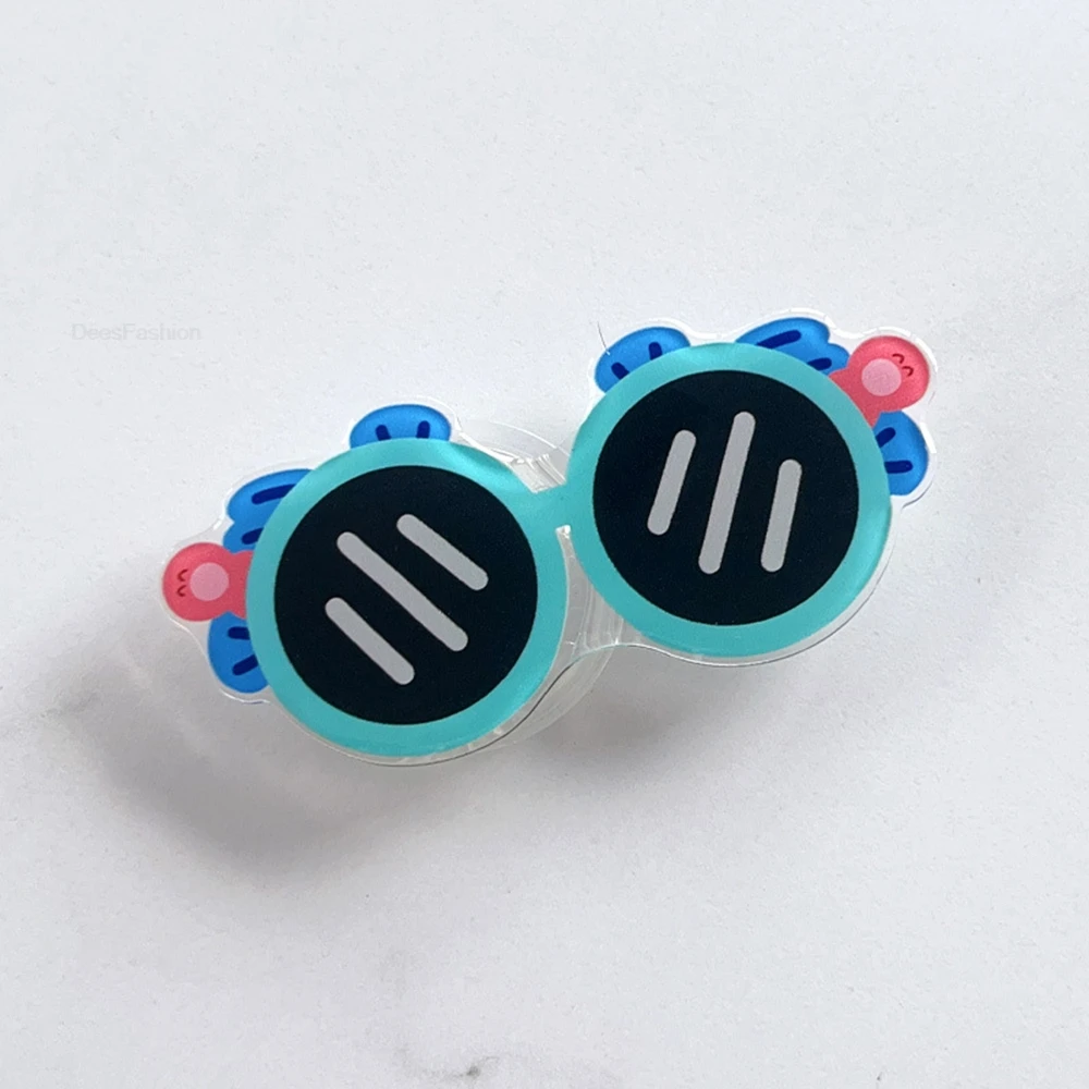 Cute Cartoon Cool Stylish Glasses Phone Holder Griptok Support For iPhone Samsung Xiaomi Phone Case Grip Tok Bracket Girl Gift view 6