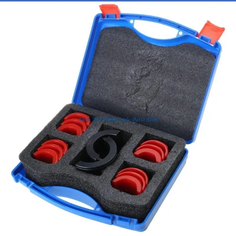 

P9FD Motorcycle Fork Seal Driver Tool Set Motorcycle Accessory Adjustable 35-50mm