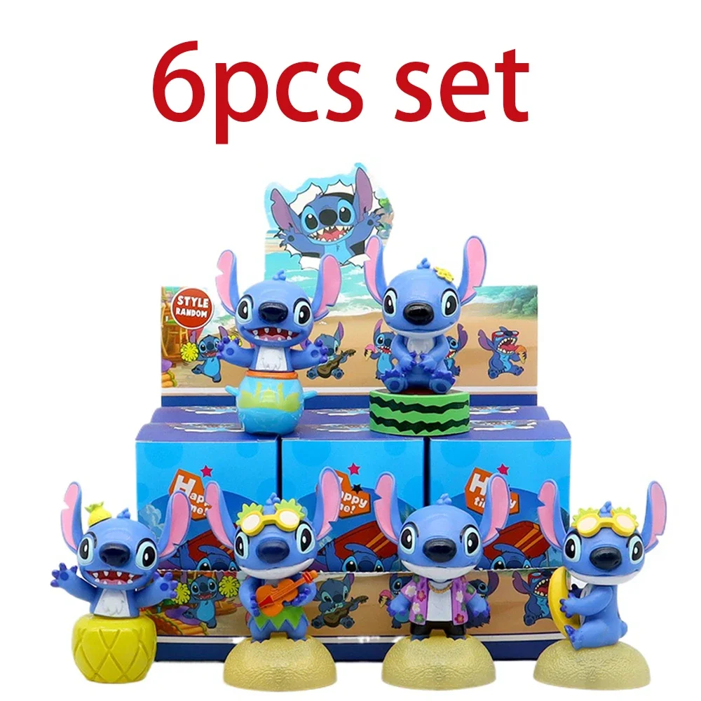 

2025 Popular New Stitch Blind Box Desktop Ornament Anime Character Model Decoration Funny Diary Series Toy Children's And Adults