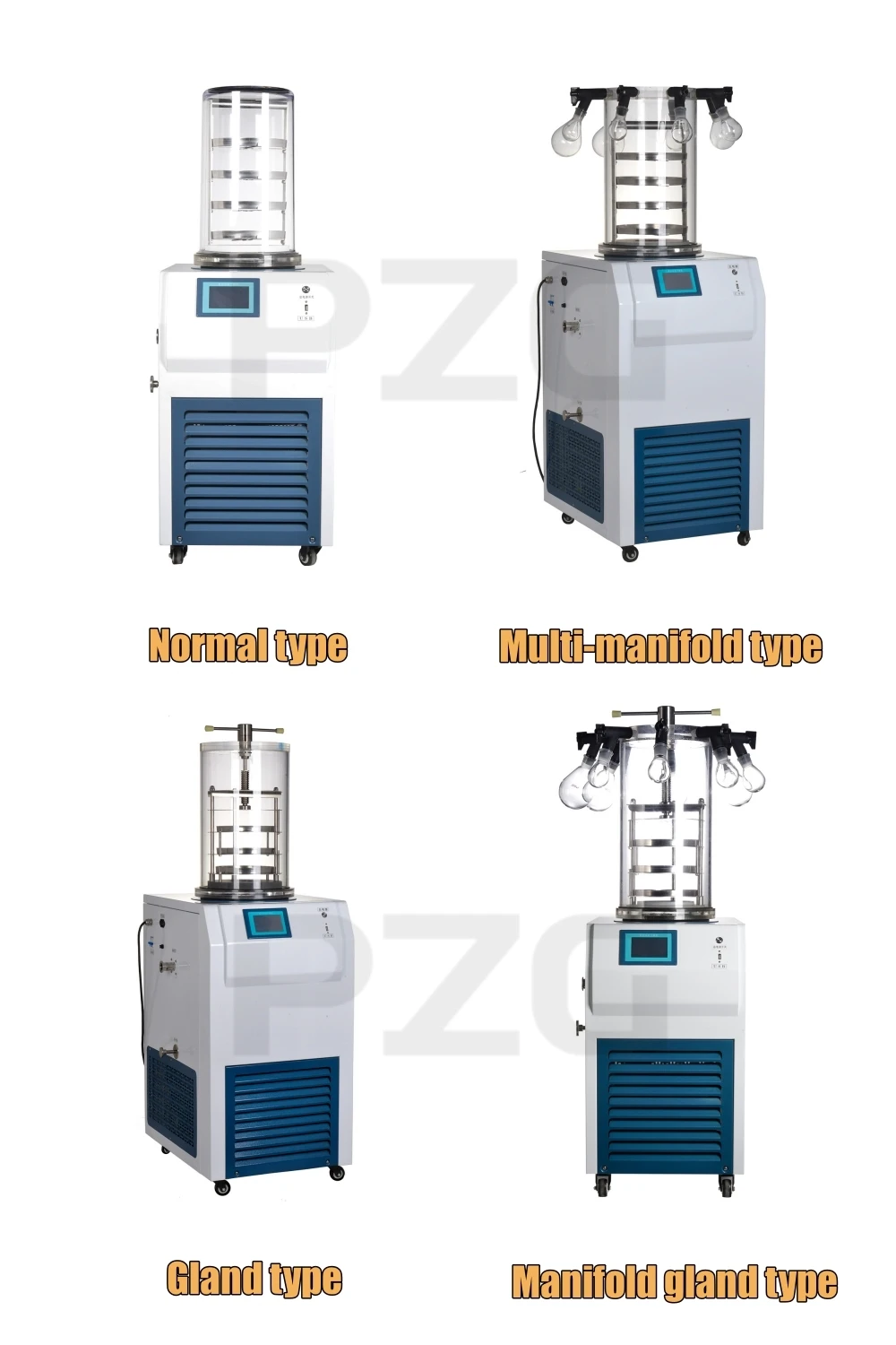 Vacuum Lyophilizer Freeze Dryer Pharmacy Freeze Drying Equipment Vertical Chemical Freezer Dryer For Lab