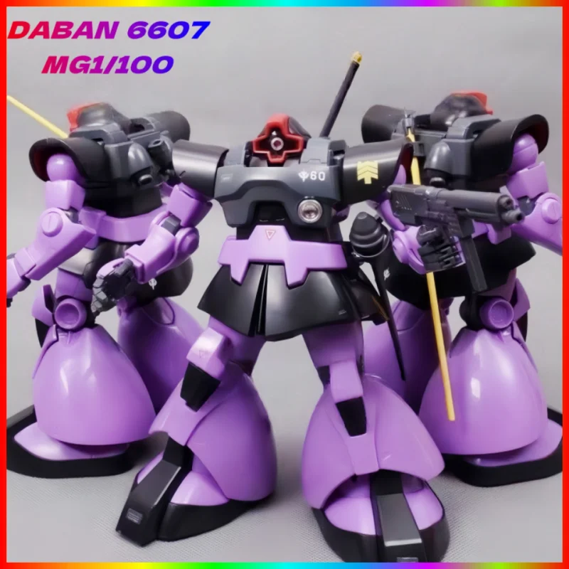 

In Stock Daban 6607 Mg 1/100 Ms-09 Triple Dom Assembly Model Kit Collection Action Figures Robot Figurine Plastic Model Toys