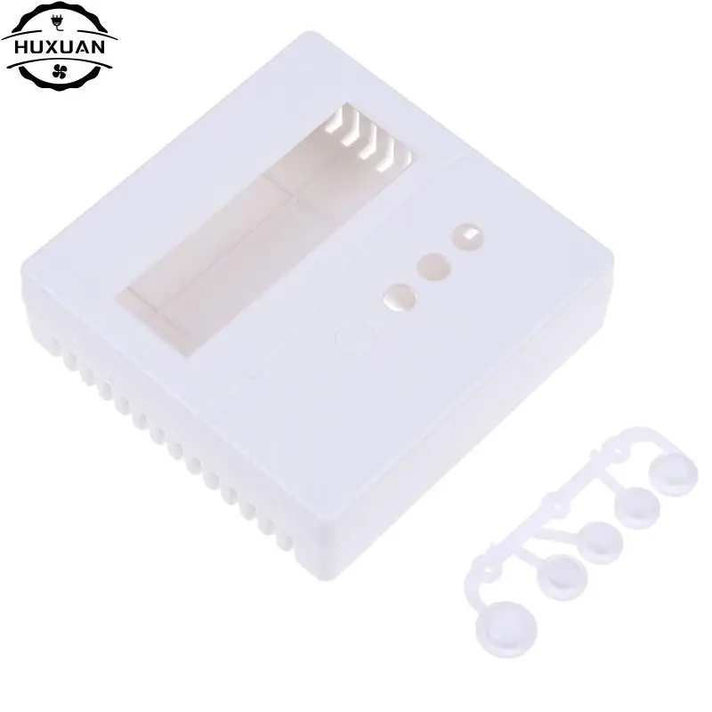 1PCS 86 Plastic Project Box Enclosure Case 8.6x8.6x2.6cm White Color