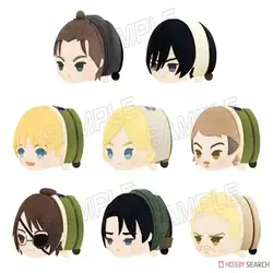 Action Anime Attack on Titan Cute Eren Jaeger Mikasa Ackerman Erwin Smith Levi Hange Zoe Figure Pandent Puppet Toys for Kid Gift