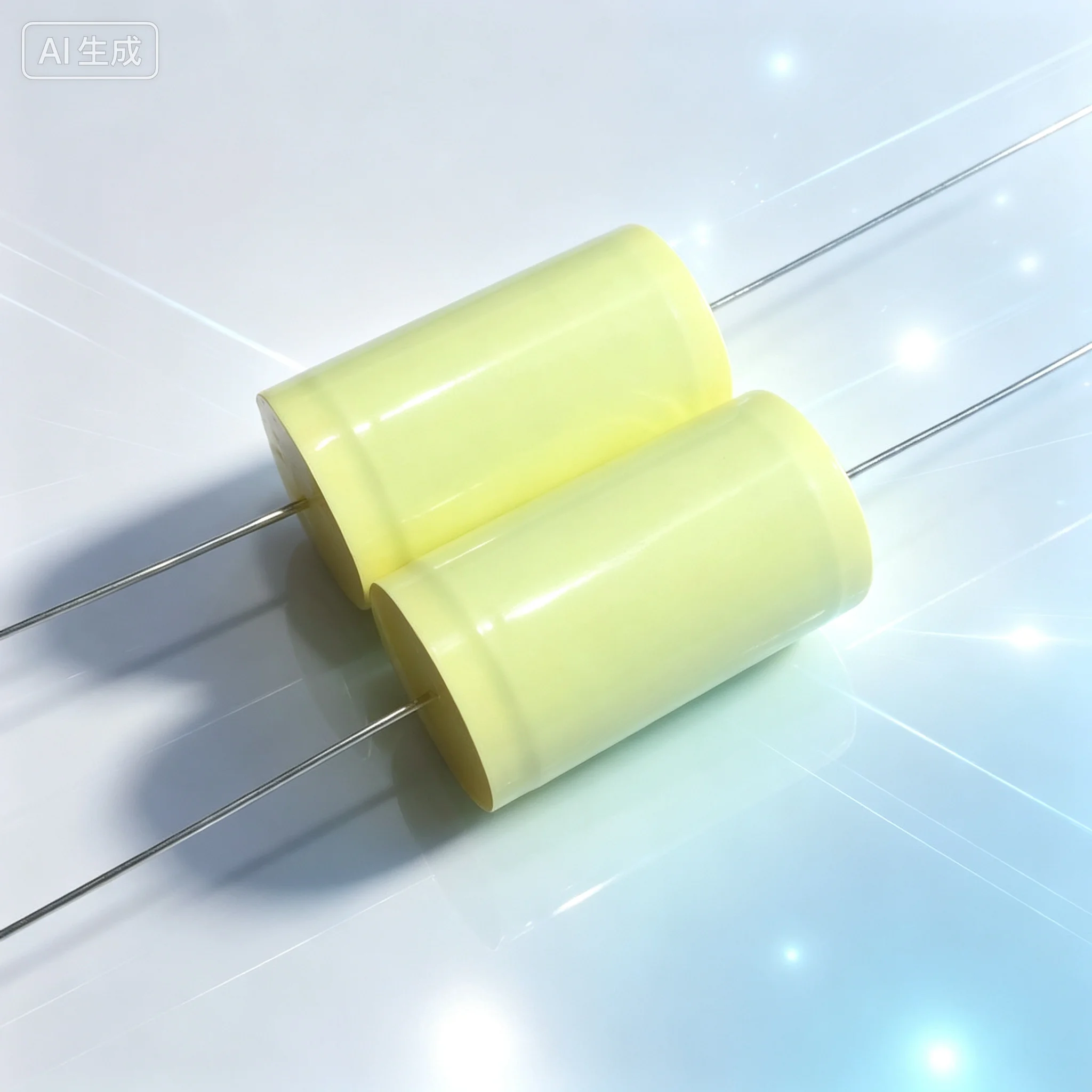 Non-inductive for IC 0.68UF 630V DC HiFi Axial Coupling Non-Polar Capacitor  20pcs