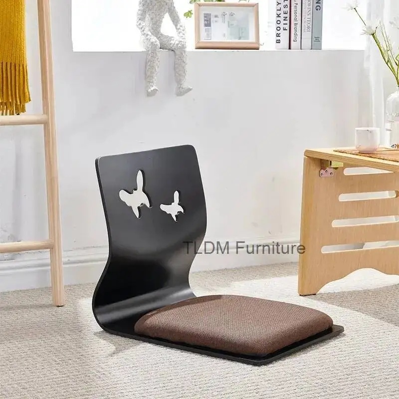 

(4pcs/lot)Asia Japanese\Korean Chair Design Zaisu Legless Chair Furniture Japan Living Room Tatami Floor Legless Chair Wholesale