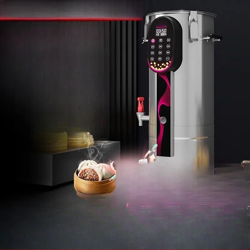 

Commercial soybean milk machine large-capacity automatic heating touch grinding filter-free