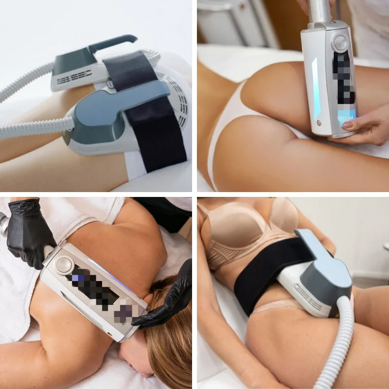 Máquina de rodillo electromagnético portátil EMSlim, estimulador muscular, alivio del dolor, anticelulitis y adelgazamiento corporal