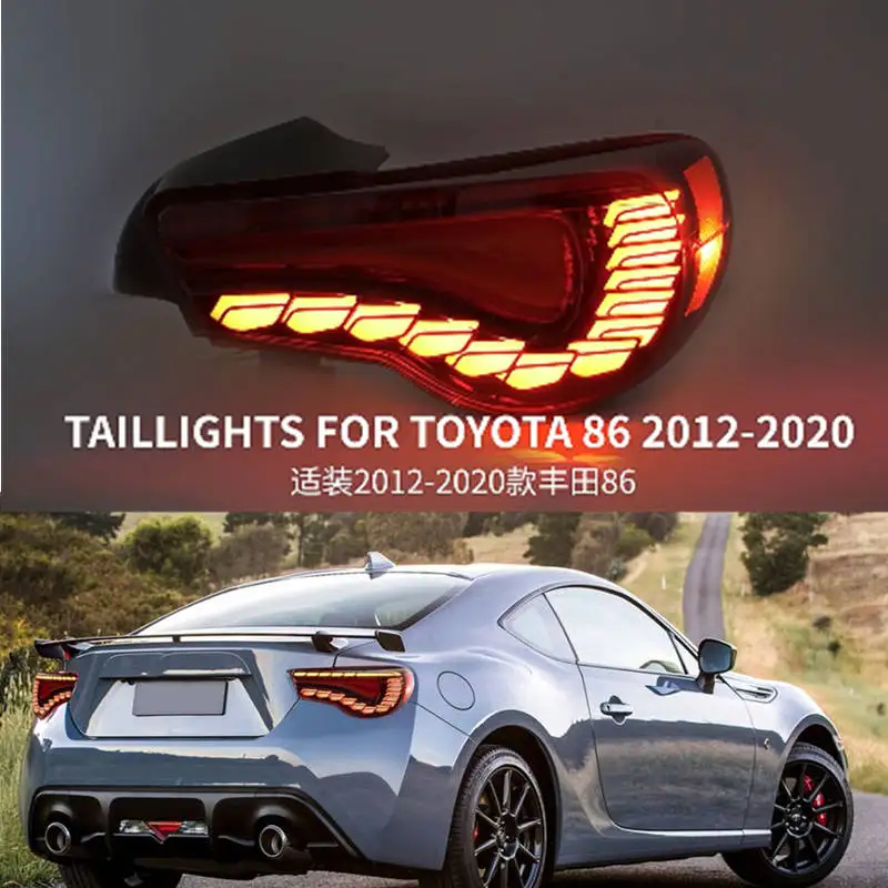 

Car Led Taillight Assembly Fog Parking Reverse DRL Daytime Running Lights For Toyota 86 2012-2020/Subaru WRX 2013-2020