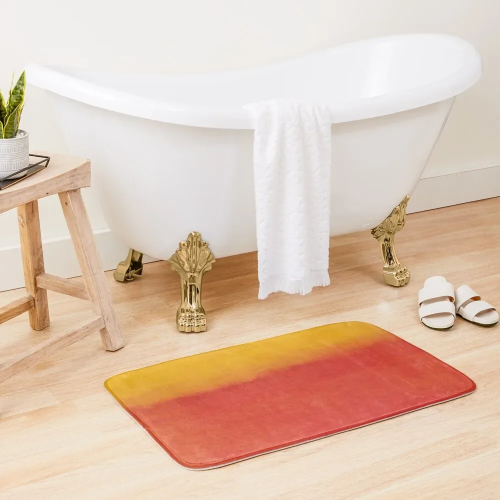 

Mark Rothko | Orange and Yellow Bath Mat For The Bathroom Mats In The Bathroom Accessories For Shower And Services Mat
