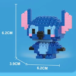 Stich Bausteine Paket Spielzeug Diamant Partikel Mini 3D Puzzle Figuren Modell Dekoration Spiel Spielzeug Geschenke