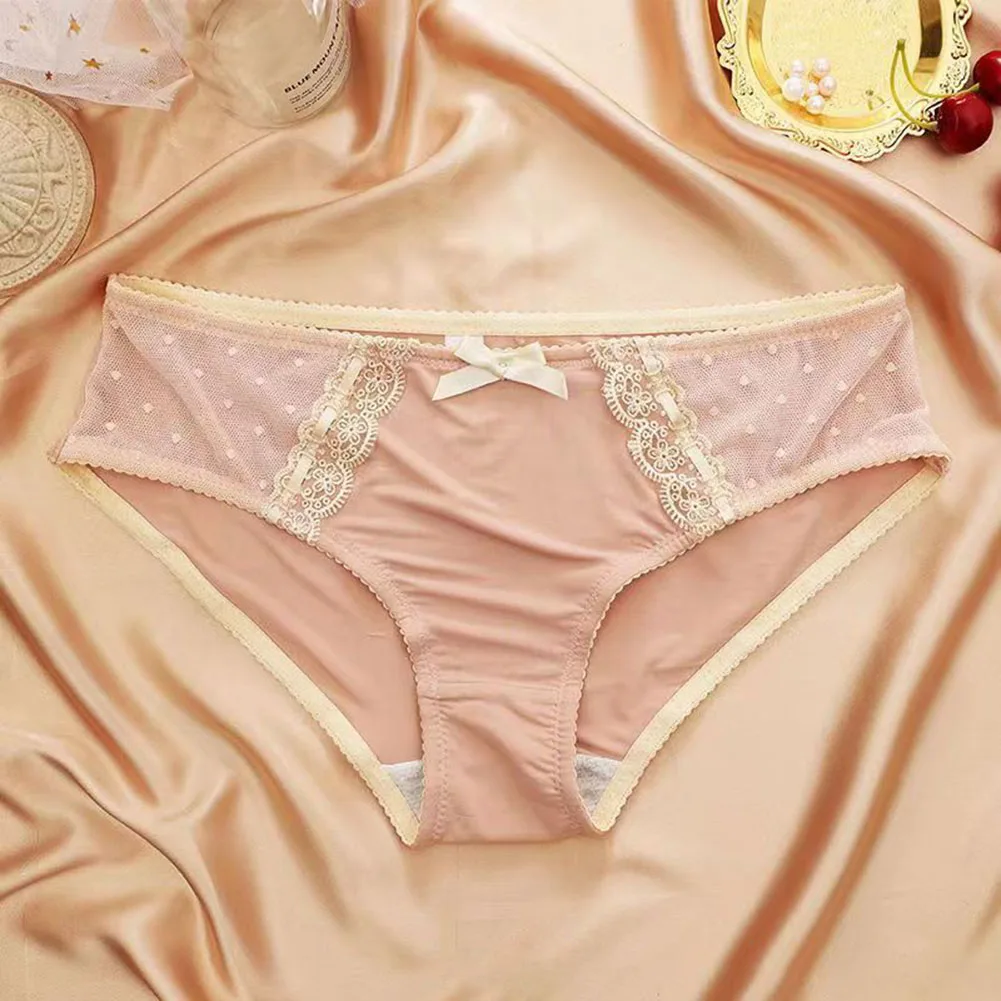 الدانتيل الملابس الداخلية الملابس الداخلية السيدات النايلون العادية مثير بلون ربيع الخريف الصيف العلامة التجارية الجديدة الملابس الداخلية تنفس #2