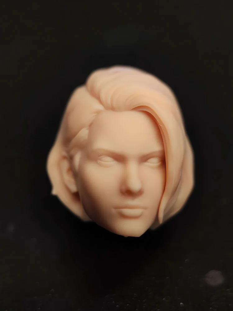 1/12 Jill Survival ภาพยนตร์รูปหญิง Unpainted หัว Sculpt Little Pepper Gal Gadot สีขาวของเล่นอุปกรณ์เสริมสําหรับ 6 "Ml Body