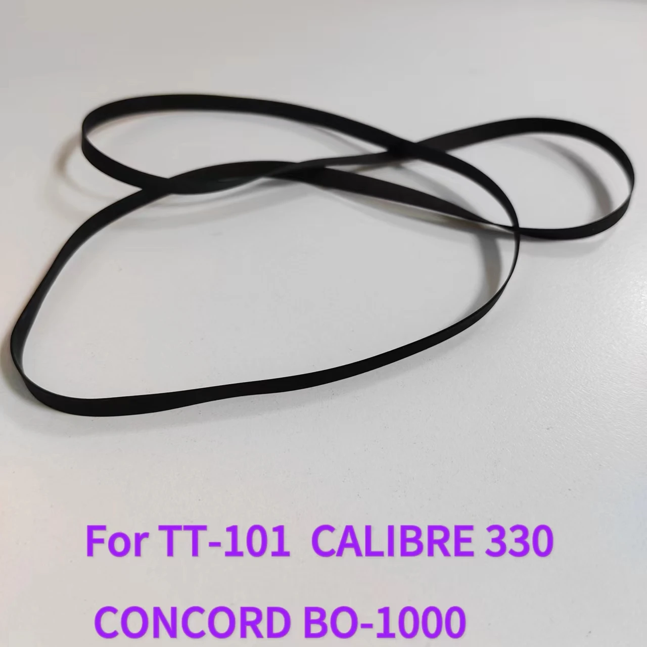 Belt Replacement Apply To KLH TT-101  CALIBRE 330  CONCORD BO-1000 Black Turntable Drive Belt