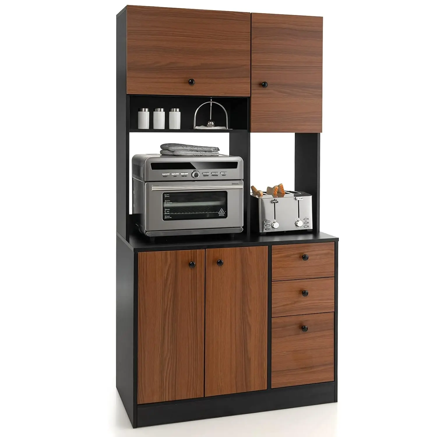 Kitchen Pantry Hutch 3 Cabinet 71