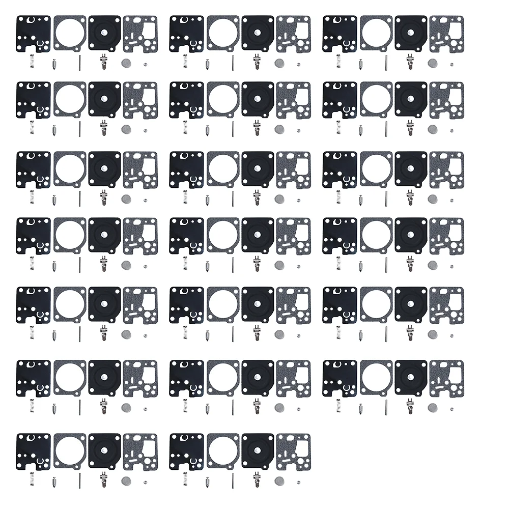20ชิ้นชุดซ่อม diapragm carb สำหรับ Echo ES230 ES231 PB230ที่ตัด SRM230 PB231 OEM ทดแทนสำหรับ RB-FA1 Zama RB-K66A