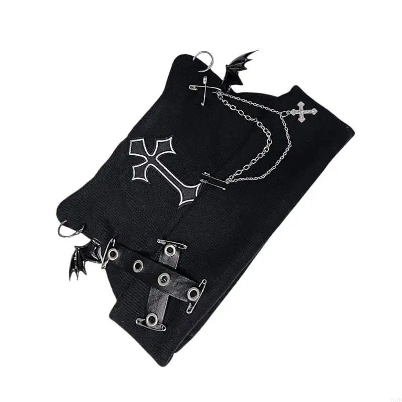 y5jd cosplay ناعمة قبعة متماسكة في الهواء الطلق المراهقين أغطية الشارع الجمجمة لركوب التزلج على التزلج #1