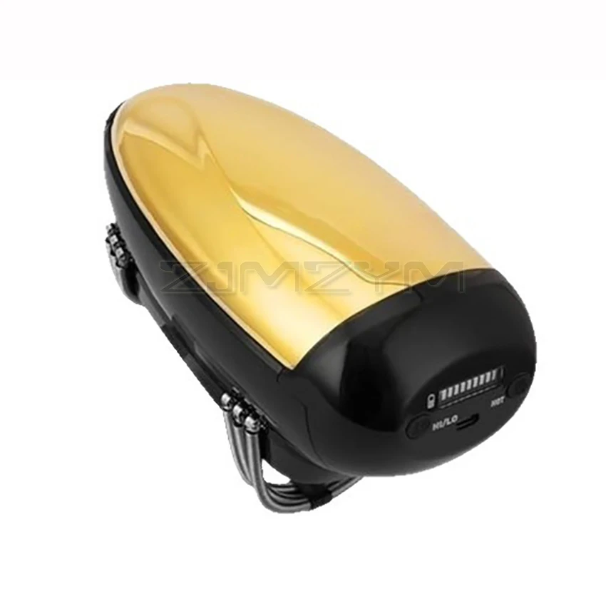 Handheld Heated Massager For Men's Barberology Massager Cordless Vibrating Head Massager With USB Charging