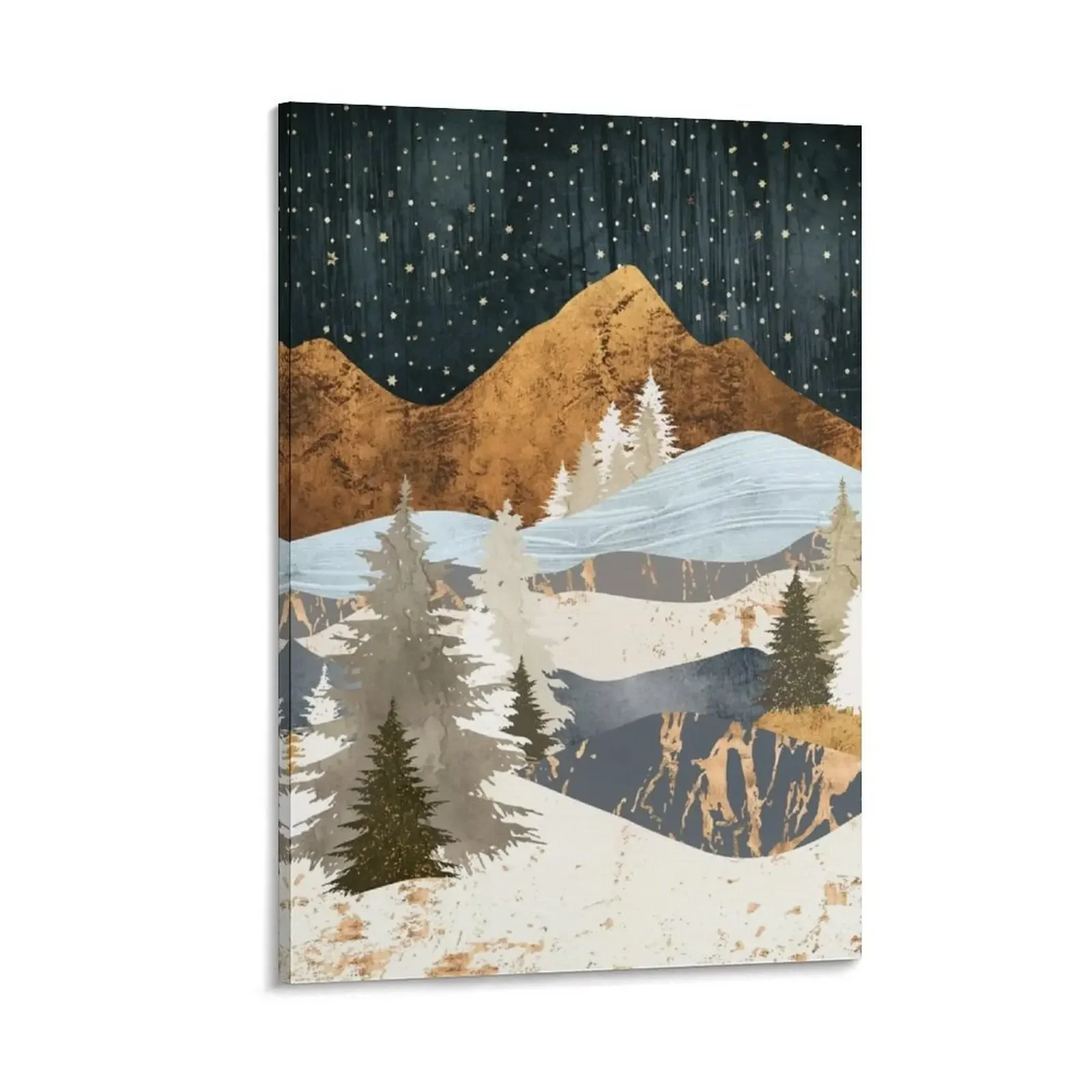 

Winter Stars Canvas Painting home decor art mural luxury home decor posters for wall