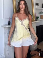 Sexy Lace Sling Tops Women's Hollow Out Sleeveless Backless Asymmetrical Hem Top 2026 Summer New Lady Fashion Short Tops - Image 6