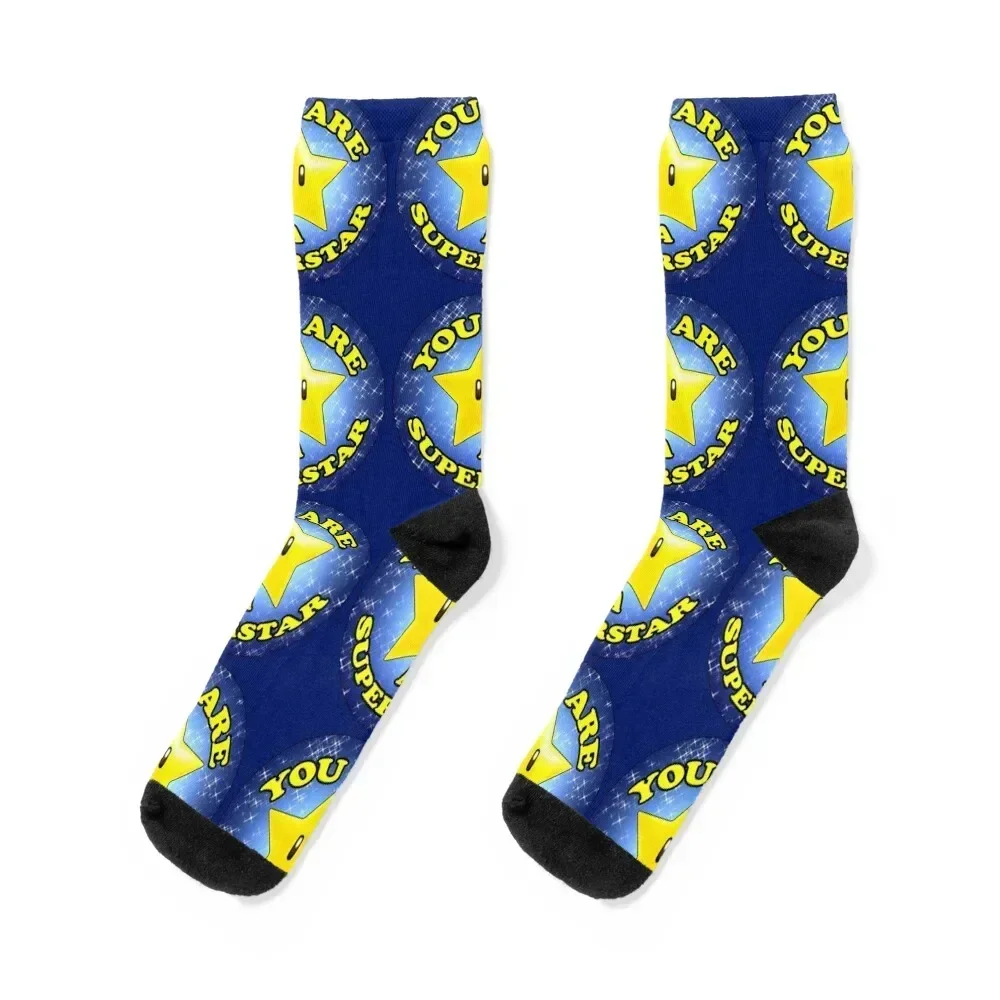 

Superstar Design Socks retro Climbing snow fashionable Men's Socks Women's