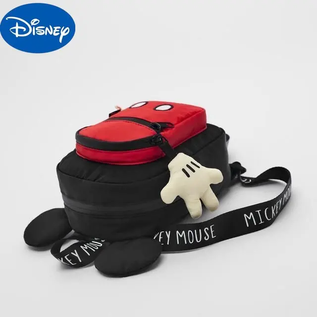 Mini-mochila infantil leve mickey mouse, mochila feminina bonita, leve, viagem ao ar livre, jardim de infância, moda, 2023