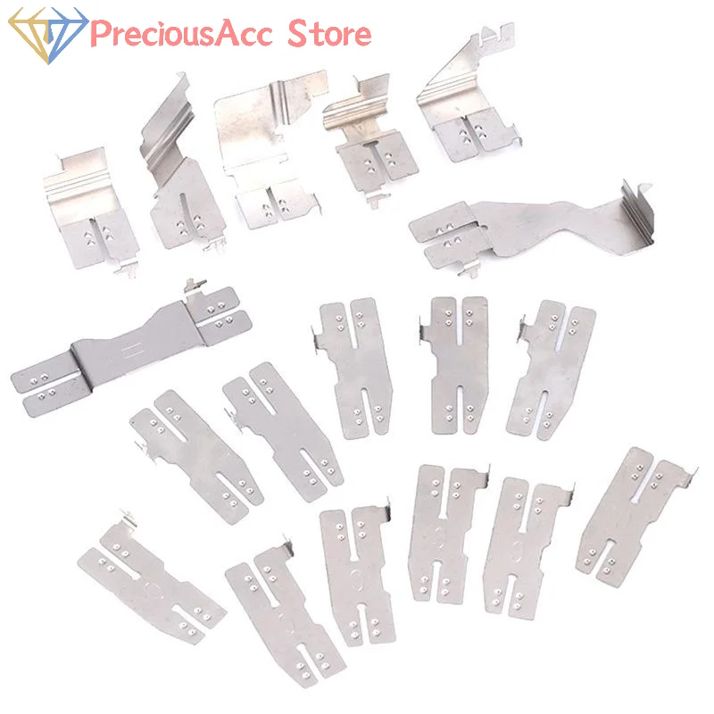 1Set 15-Cell 21700 Lithium Battery Holder Case with BMS PCBA and Nickel Plates, Pack Assembly Parts for 20V 60V Li-Ion Builds