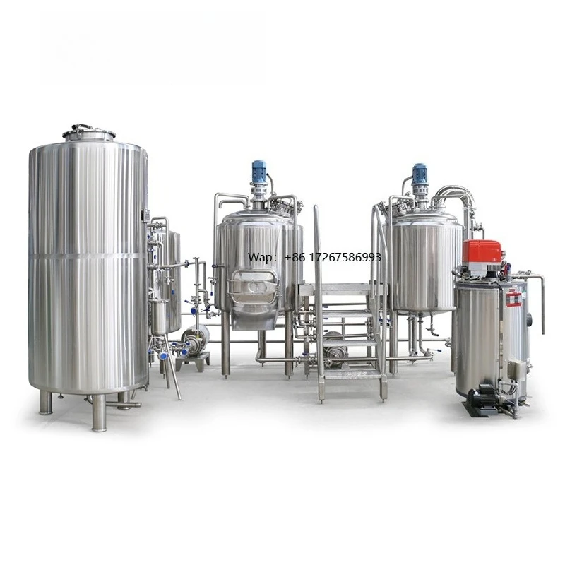 300L Small Brewing Systems Brewery Beer Production Equipment