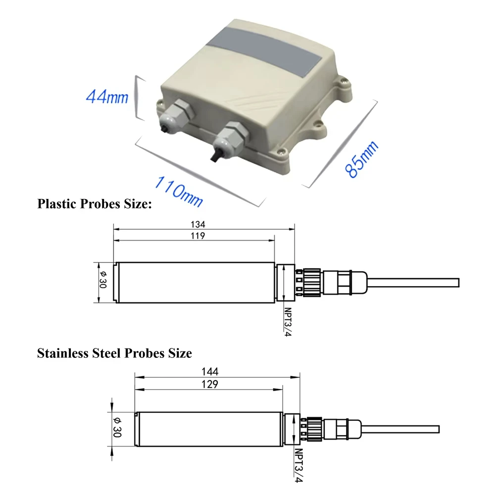 Water Turbidity Sensors Liquid Analyzers Industrial Sludge Concentration Meters Sewage Suspended Solids Turbidity Meters