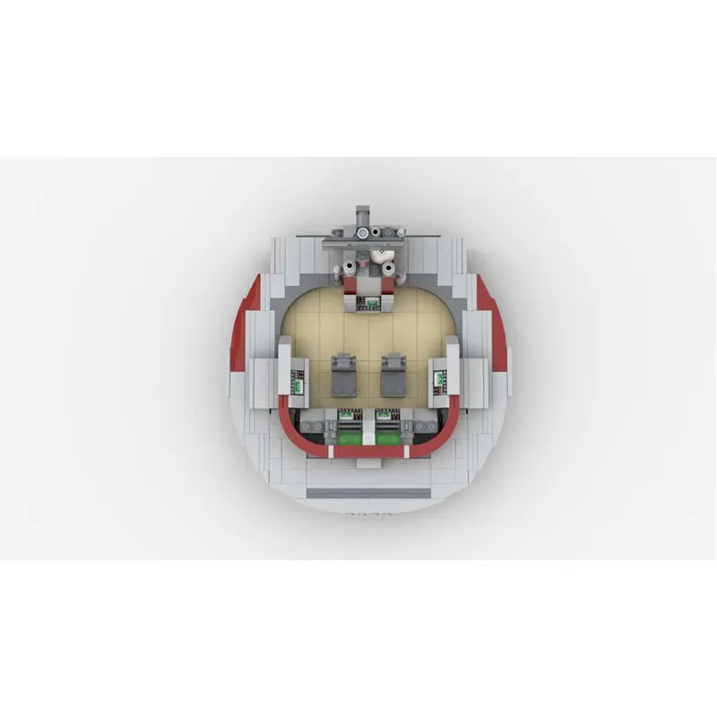 

MOC Forward Command Center Space War Building Block Model Brick Stress-Relief Set Creative Gifts Toys Collectibles 520PCS