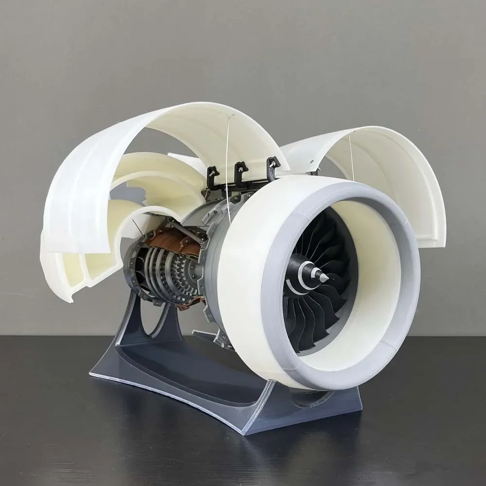 Large size 65cm Rolls-Royce turbofan engine model aero-engine