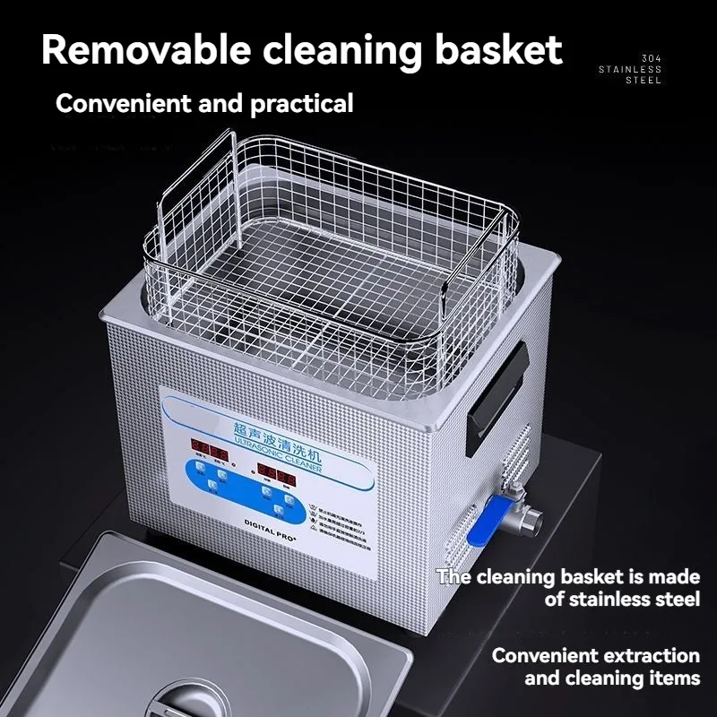 22L/15L Ultrasonic Cleaning Machine -Industrial Heating Ultrasonic Cleaning Machine for Medical Automotive and Other Industries