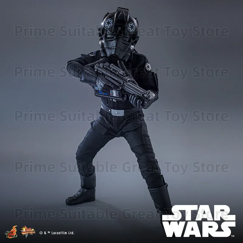 【In Stock】Original Hot Toys Star Wars Episode IV TIE Fighter Pilot 1:6 Scale Collectible Figure Gift&Collection view 3