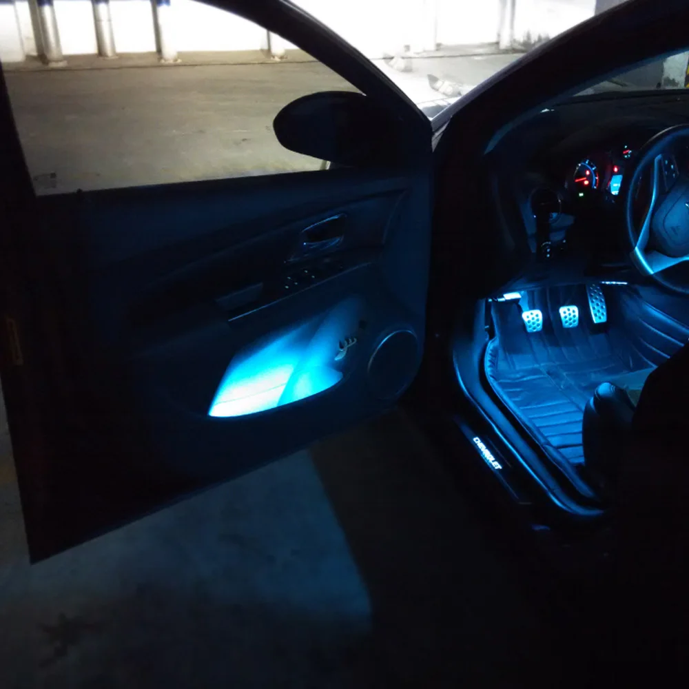 Automotive ambient light accessories, door light guide head, plastic frosted transparent T-shaped 4MM pillar decorative cap