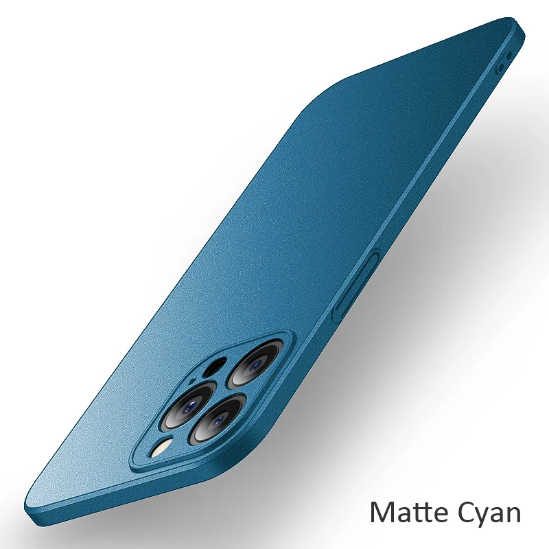 Hüllen für APPLE iPhone 17 16 17e 16e 15 14 13 12 Pro Max Mini Plus Air Ultra Slim Matte Hülle aus Hartplastik Stoßfeste Abdeckungen – Detail 17