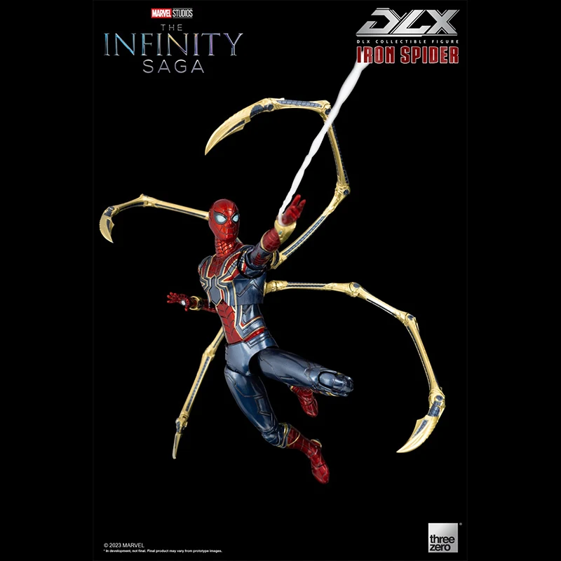 

【In Stock】Marvel 3a Threezero Dlx Iron Spider The Infinity Saga Action Model Collectible Figure Toys Gift