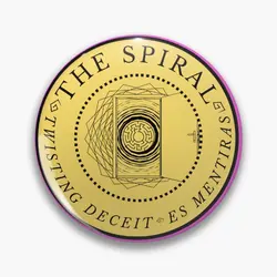 The Magnus Archives The Spiral College  Soft Button Pin Women Lapel Pin Collar Badge Fashion Hat Gift Decor Clothes Cute Metal