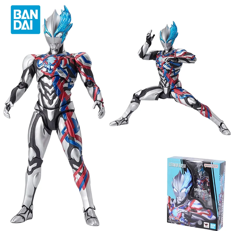 Spot Direct Delivery Bandai Original Ultraman Anime Collectible Model SHF ULTRAMAN BLAZAR Action Figure Toys For Children