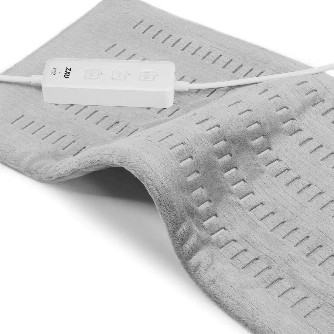 

Электрическая грелка для снятия боли в спине - 12x24 дюйма, с функцией влажного тепла, 3 режима и автоматическое отключение, можно стирать в машине