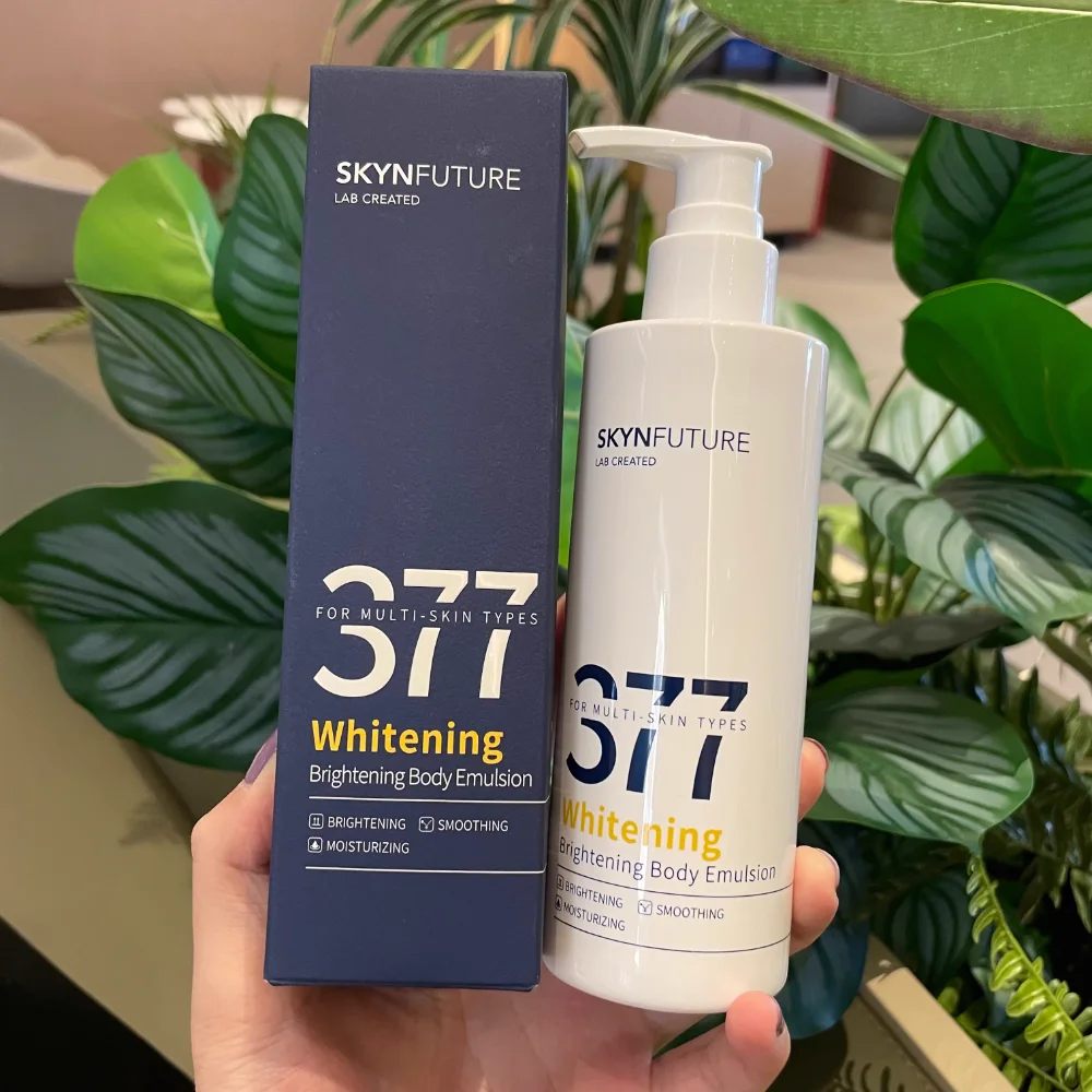 

SKYNFUTURE 377 Niacinamide Whitening Body Cream Moisturizing Body Lotion 200g Refreshing Brightening Deep Hydrating Skin Care