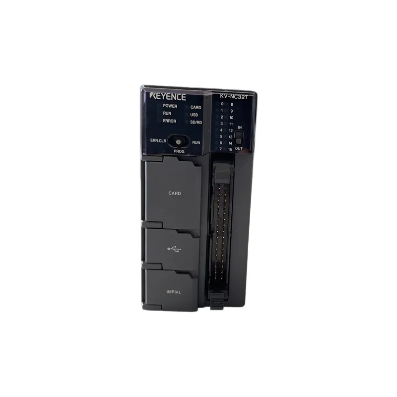 KEYENCE KV-NC32T KV-NC20L KV-NC10L PLC Programmable Controller Basic Unit 32 Point Type Used for Workpiece Flow Control in Stock