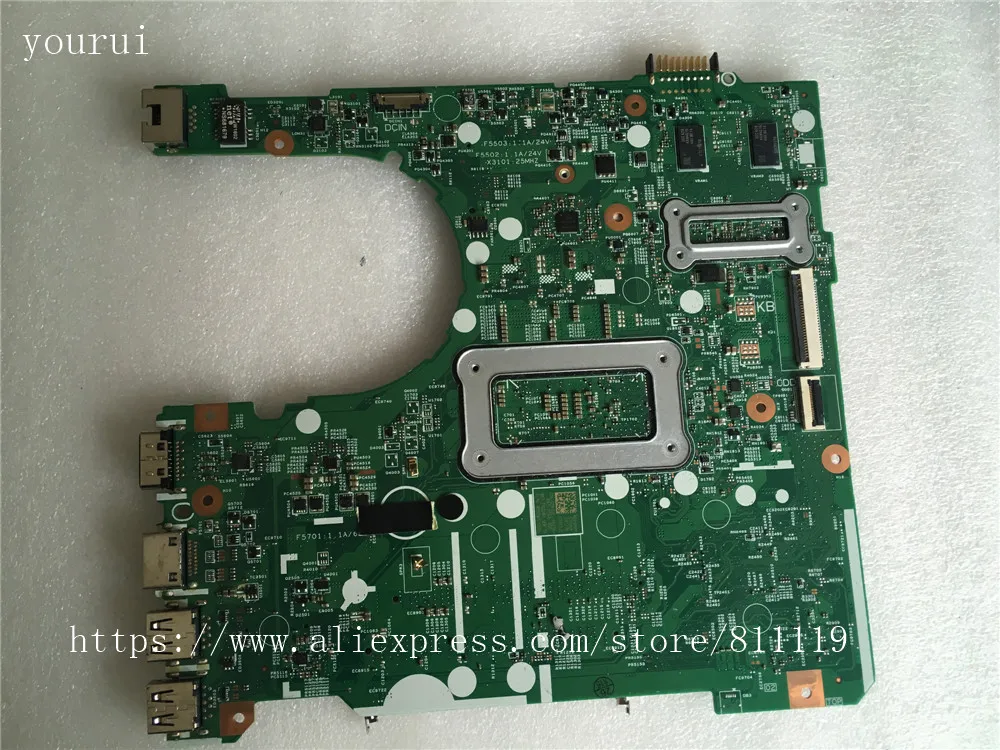 CSRZSZ For Dell inspiron 3568 Laptopmotherboard  CN-0TR3JC 0TP3JC TR3JC 15341-1 with  i7-7500u Tested