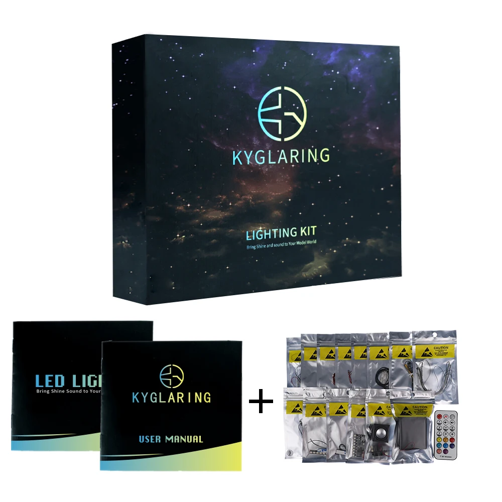 Kyglaring Led-verlichtingsset DIY-speelgoed voor 42115 Technic Sián FKP 37 Autoblokken Gebouw