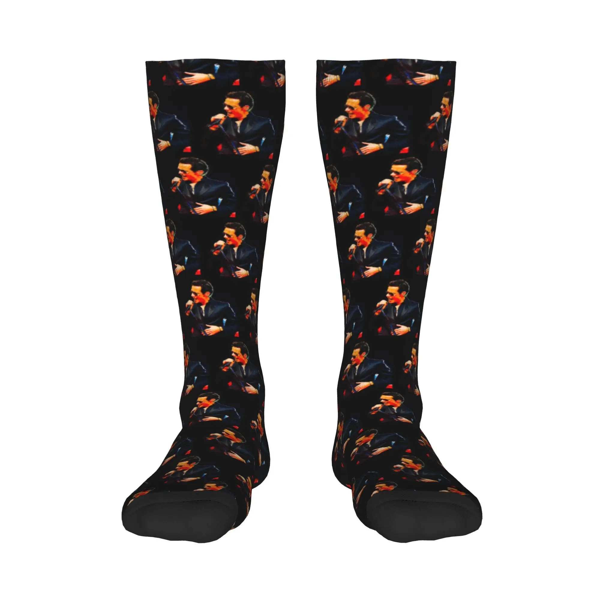 

Всесезонные чулки для экипажа Macho Marc Anthony Tou, длинные носки в стиле хип-хоп, аксессуары для мужчин и женщин, подарки