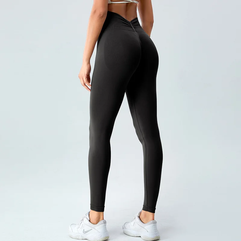 Seamless Yoga Clothes Leggings Fitness Pants Female Yoga Pants for Fitness Women Gym Sport Leggings Push Up TightsTrousers Q492