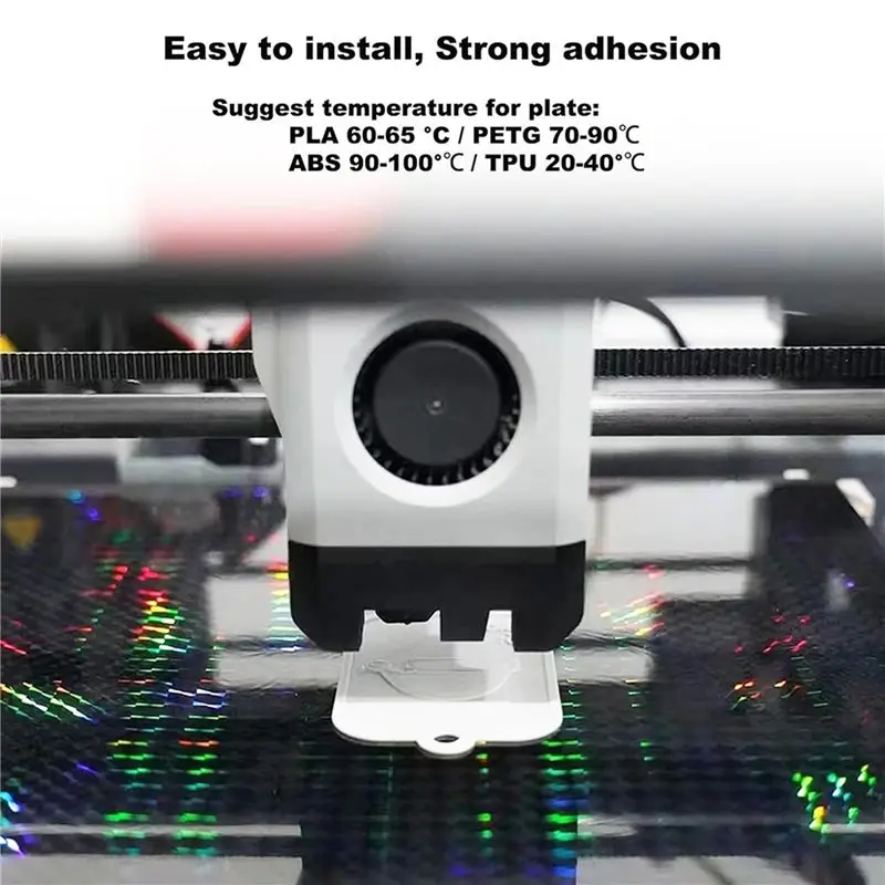 Placa de construção n84r 2x h1h para bambu-lab x1c/x1/x1e/p1p/p1s/a1 cama de impressão 257x257mm luz + placa de chapa de aço de mola fantasma