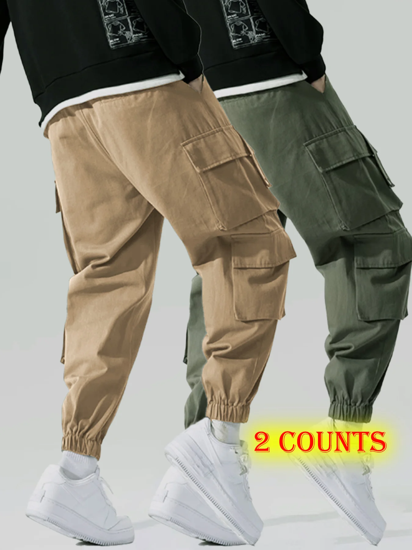 

Свободные рабочие брюки, мужские летние тонкие дышащие брюки с изогнутыми ножками, нишевый дизайн, прямые брюки десантника, мужские летние брюки 2025 года